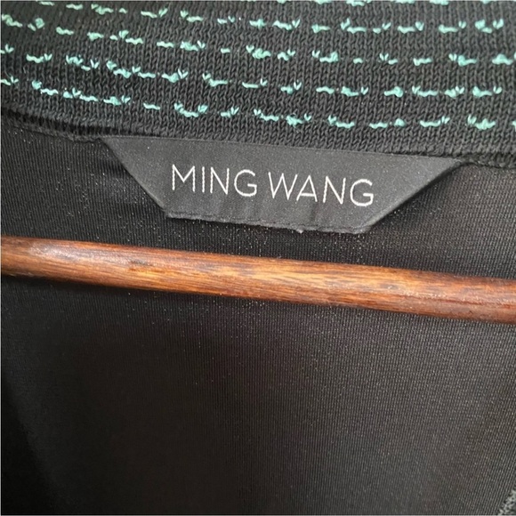 Ming Wang Mint Green & Black Blazer Jacket Women’s size 3X - Picture 4 of 6